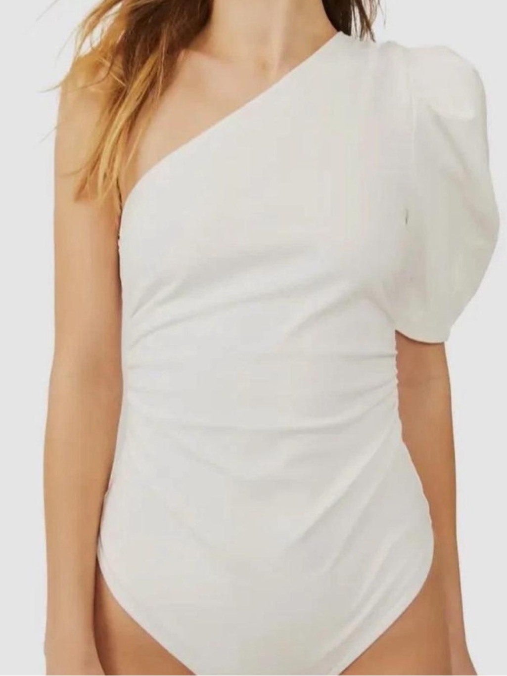 Nwt Free People Somethin Bout You Bodysuit | White | Large